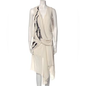 Helmut Lang silk dress